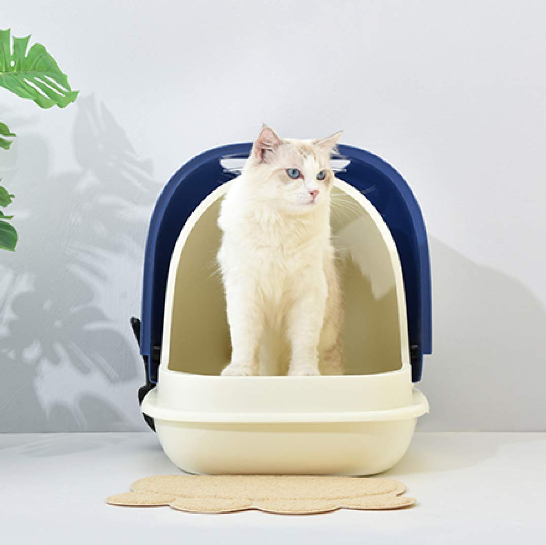 Amazon.co.jp: 猫トイレ本体 取り外し可能 完全に閉じた猫用トイレ